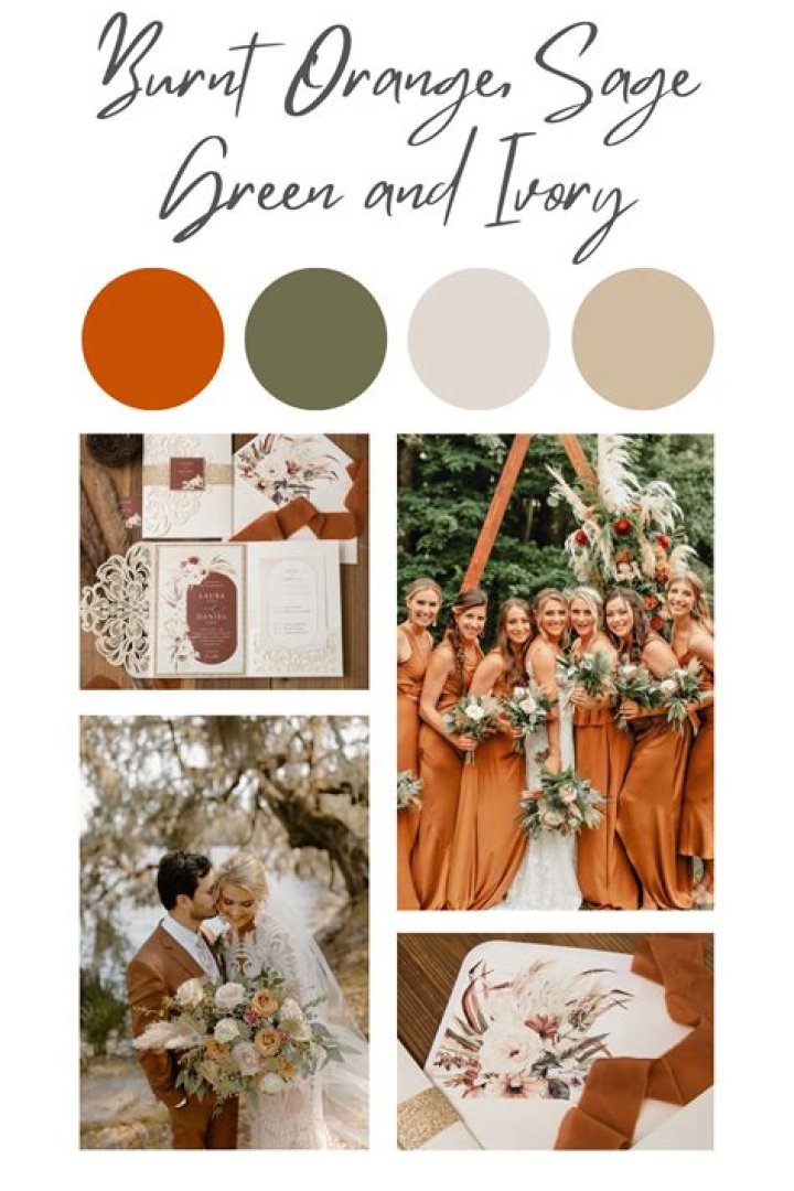Does burnt orange and teal go together?