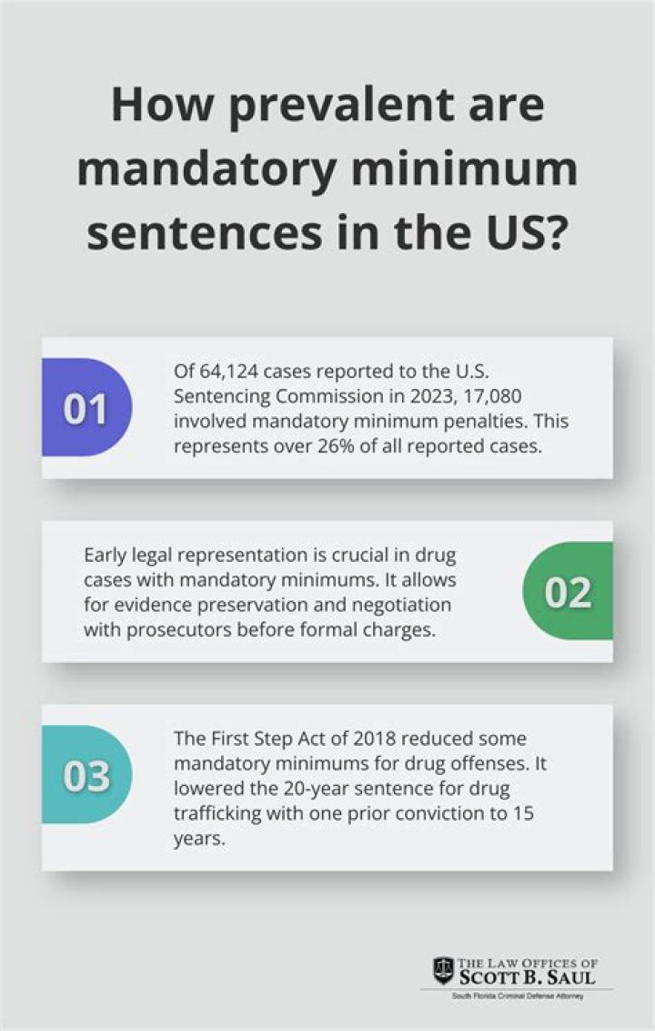 Does California have mandatory minimum sentences?