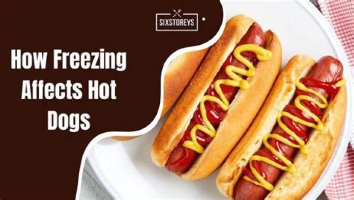 Does freezing hot dogs ruin them?