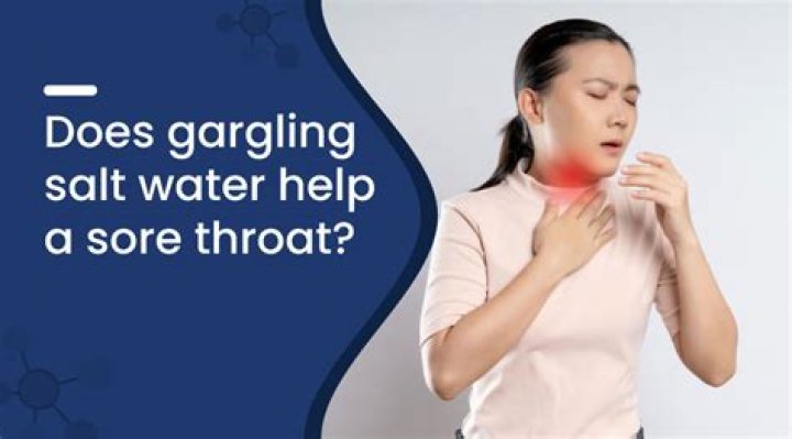 Does gargling with salt water help acid reflux?