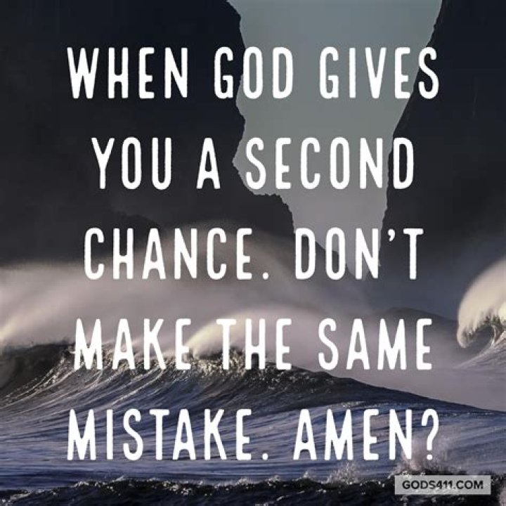 Does God give second chances?