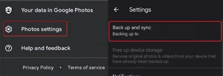 Does Google Photos take up storage on your phone?