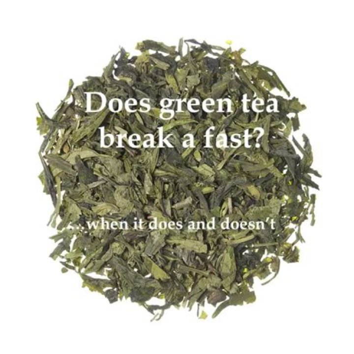Does green tea break a fast?