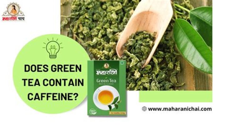 Does green tea contain GABA?