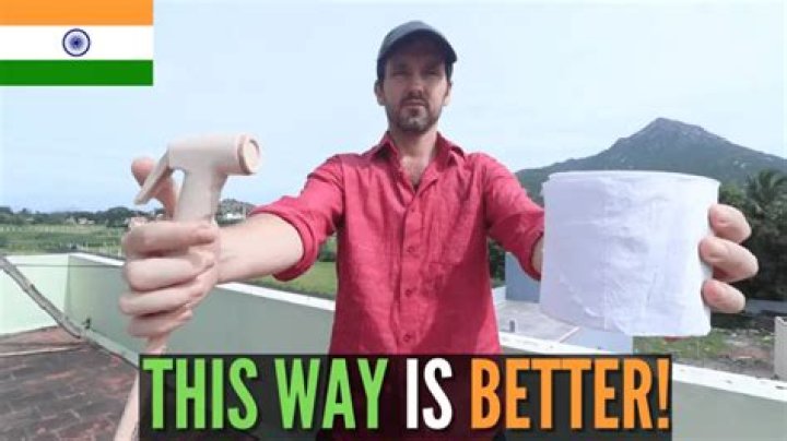 Does India use toilet paper?