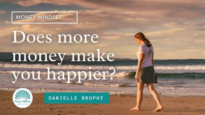 Does more money make you happier?