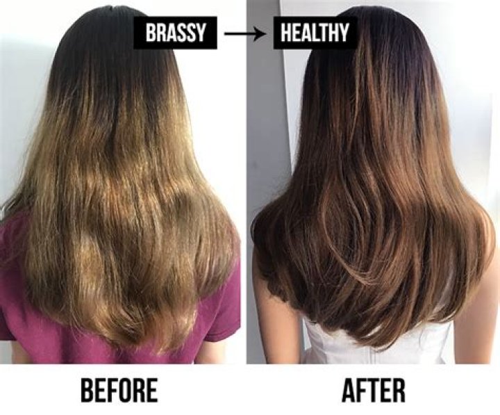 Does purple shampoo help with brassy hair?