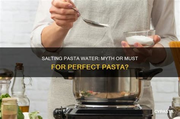 Does salting pasta water make a difference?