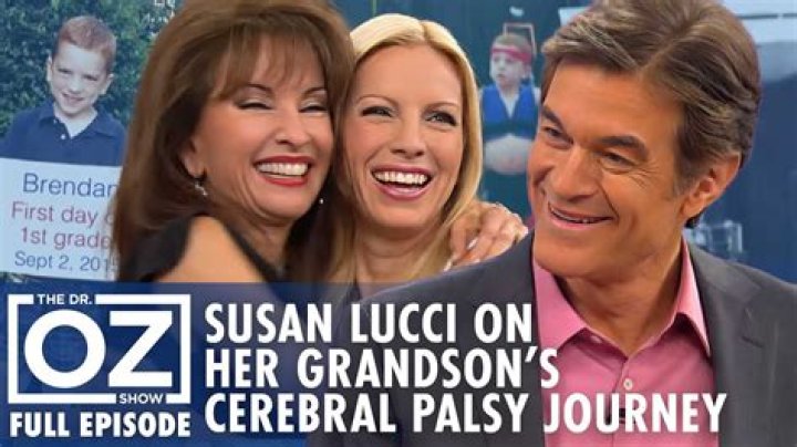 Does Susan Lucci's grandson have cerebral palsy?