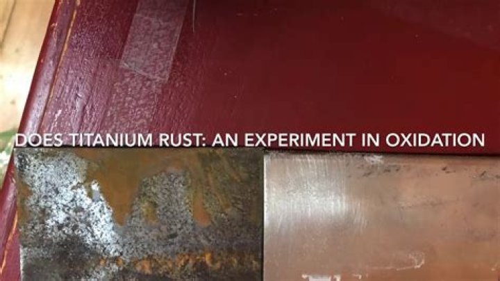 Does titanium rust or corrode?