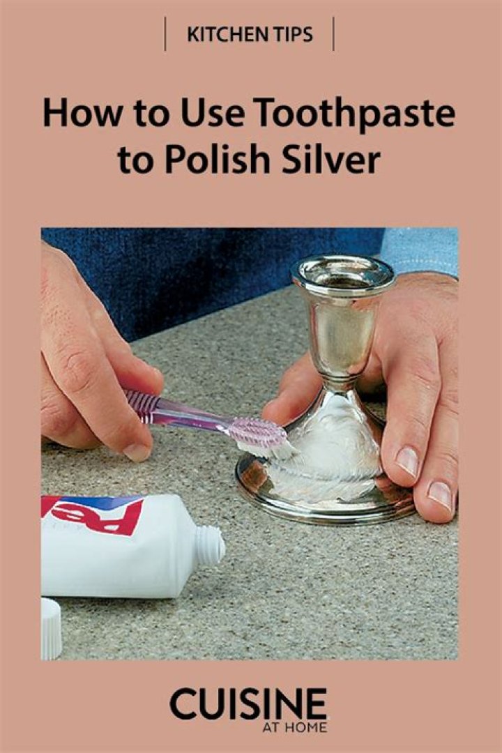 Does toothpaste polish silver?