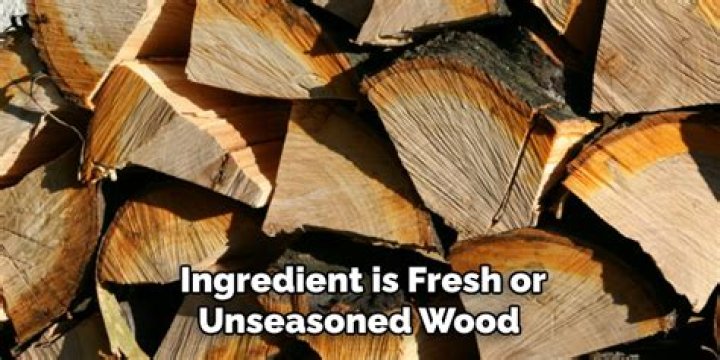 Does unseasoned wood burn faster?