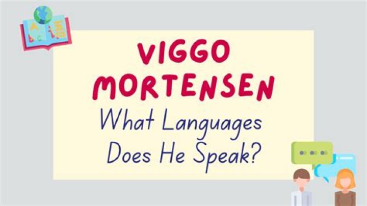 Does Viggo Mortensen speak Spanish?