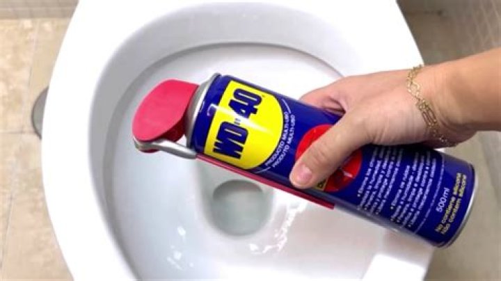 Does WD 40 remove toilet bowl stains?
