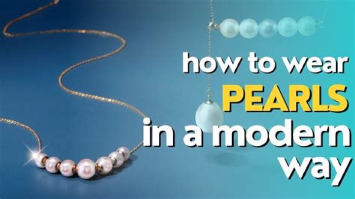 Does wearing pearls make you look older?