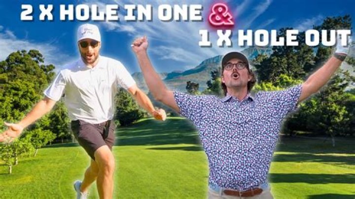 Has anyone had two hole in ones in one round?