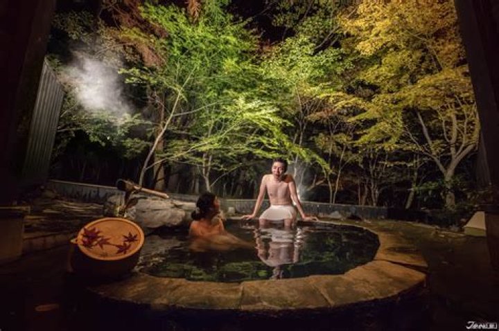 How are Japanese baths heated?
