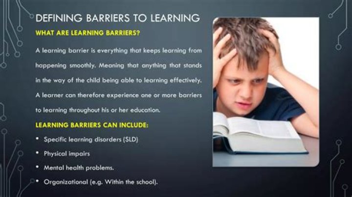 How barriers affect learning and teaching?