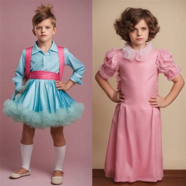 How can a boy dress like a girl?