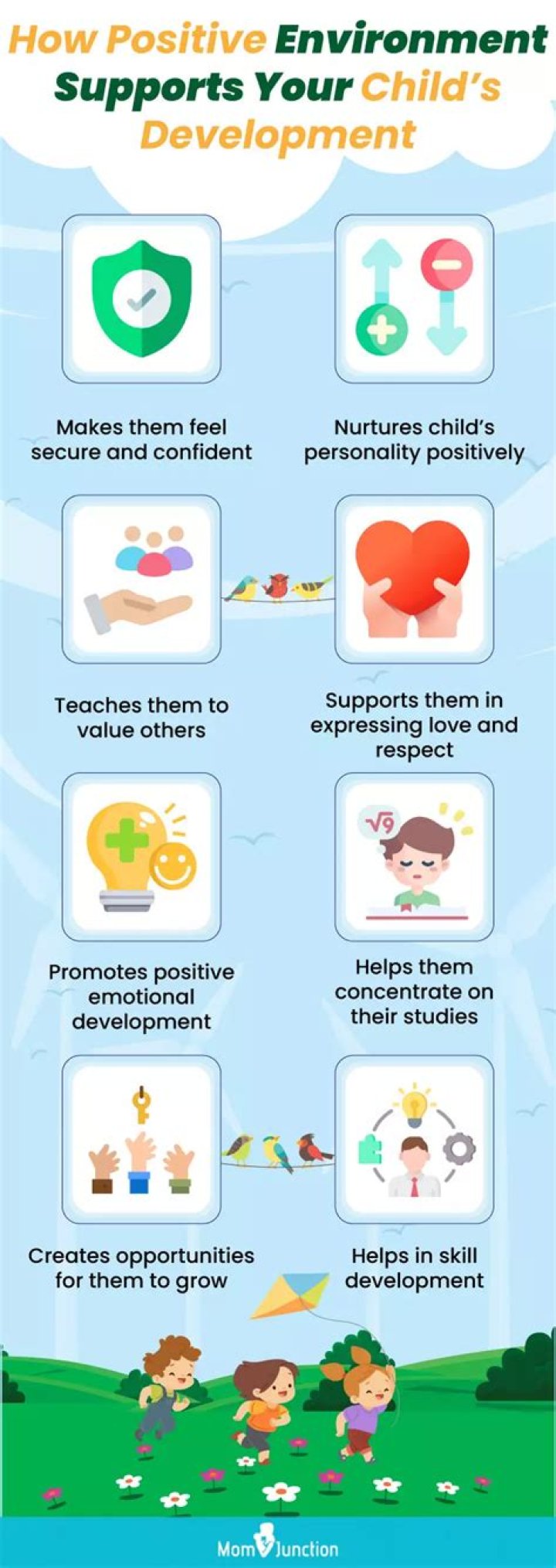 How can a poor home environment affect a child's emotional development?