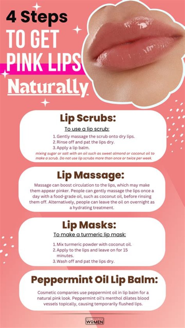 How can girls make their lips naturally red?