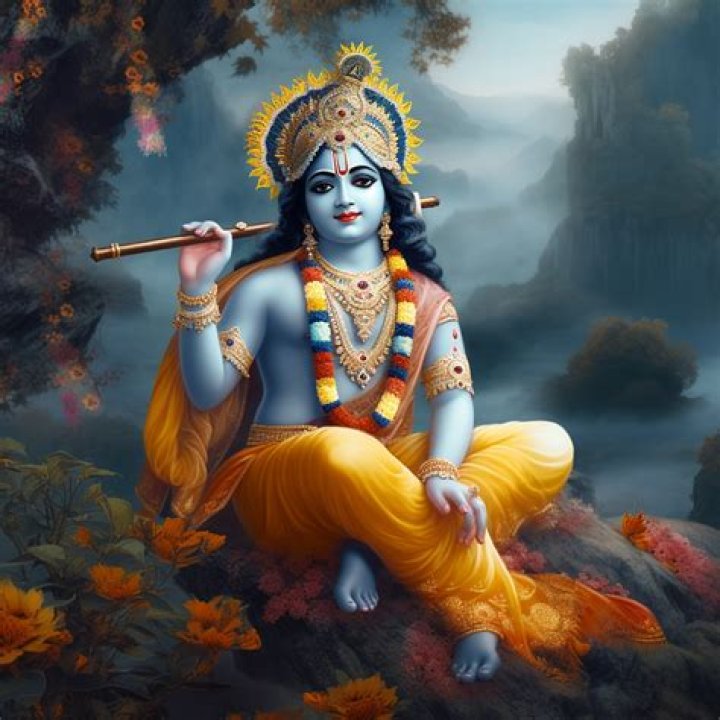 How can I be calm like Krishna?