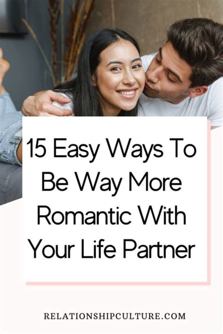 How can I be romantic in my married life?