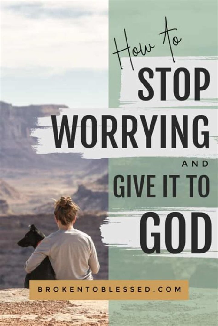 How can I cast my worries to God?