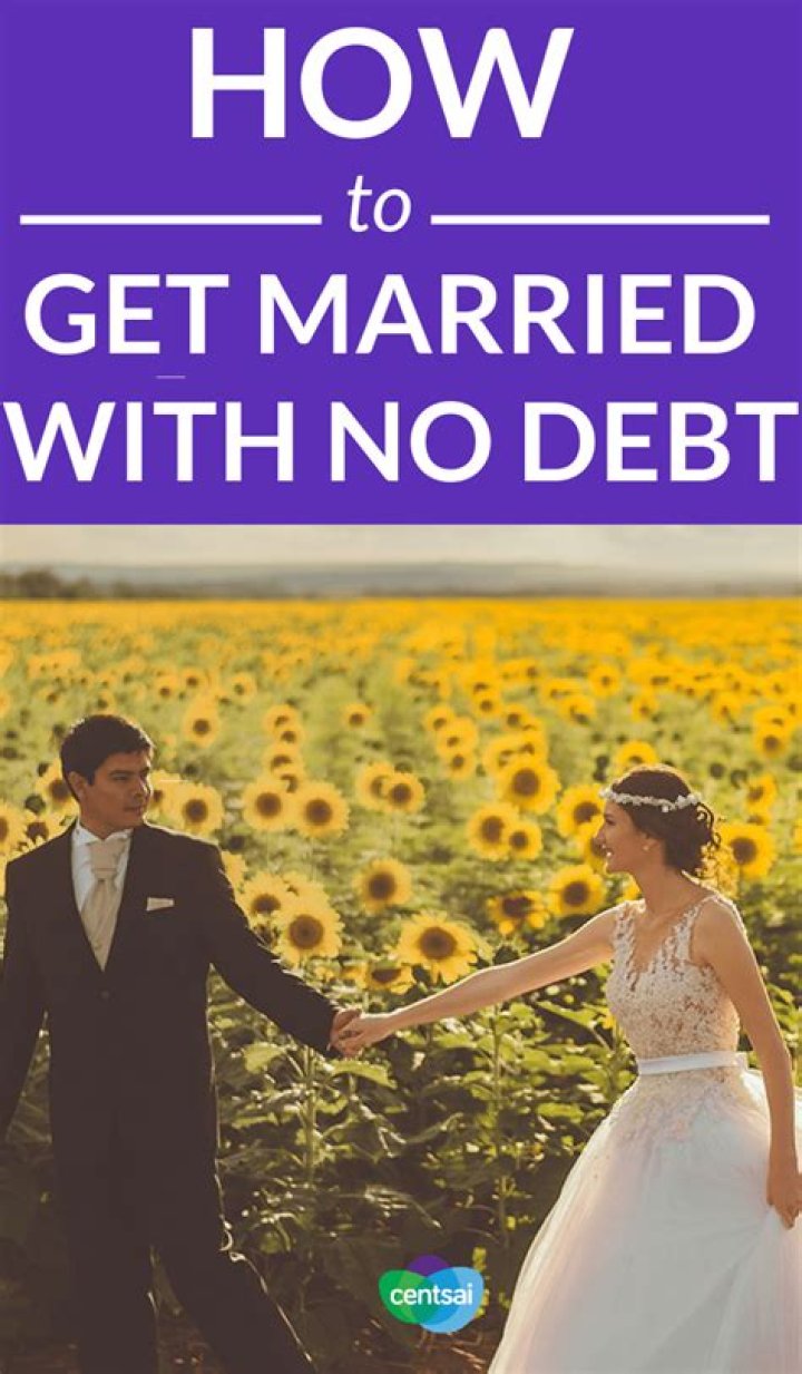 How can I get married with no money?