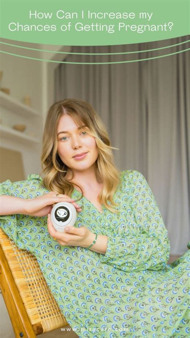 How can I increase my chances of getting pregnant?