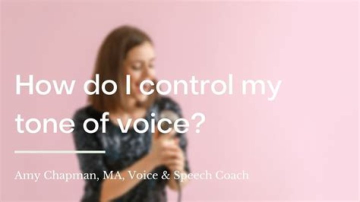 How can I make my voice clear?