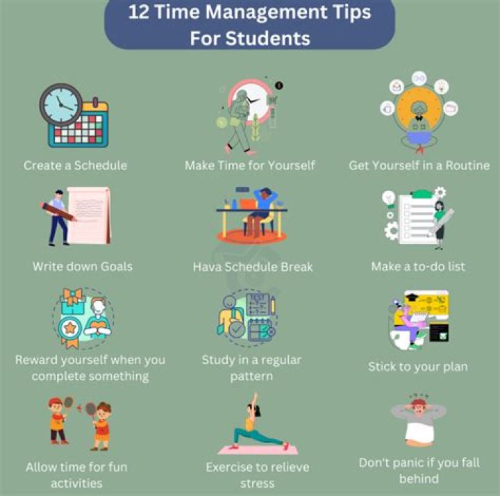 How can I manage my study time?