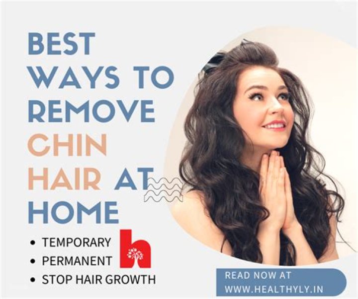 How can I remove chin hair permanently?