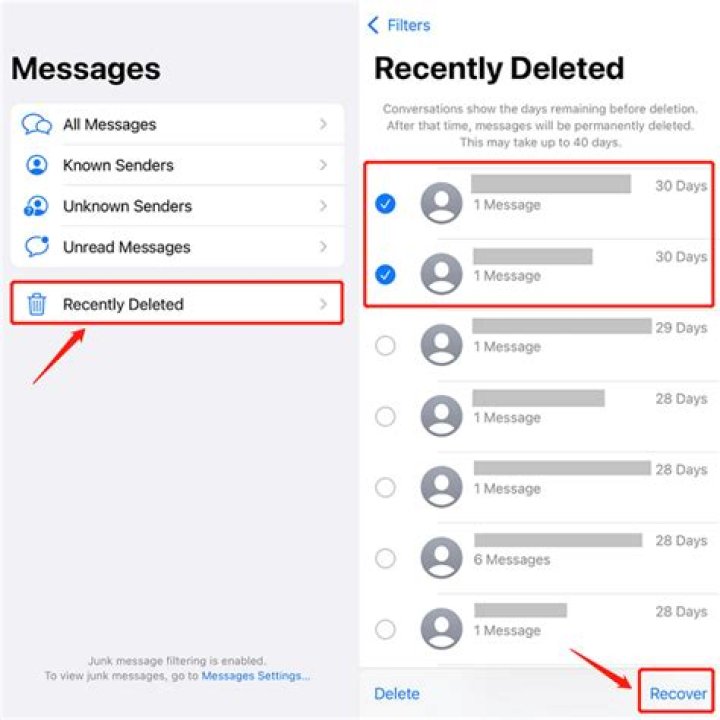 How can I see my boyfriends deleted text messages?