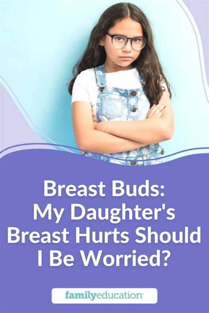 How can I tell if my daughter has breast buds?