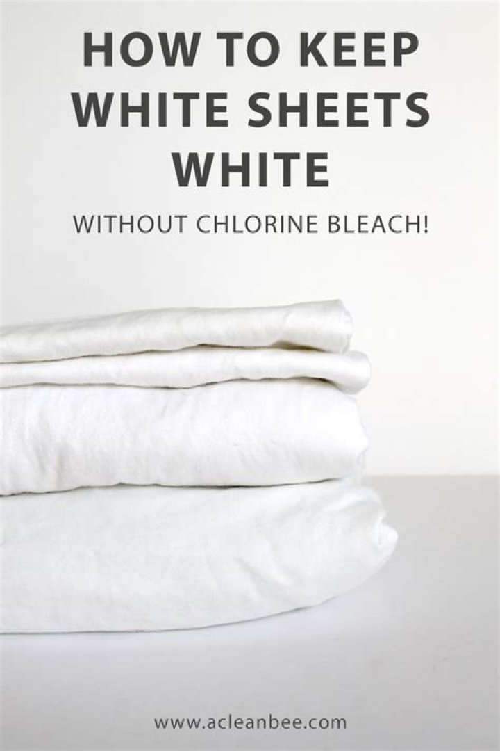 How can I whiten my sheets without bleach?