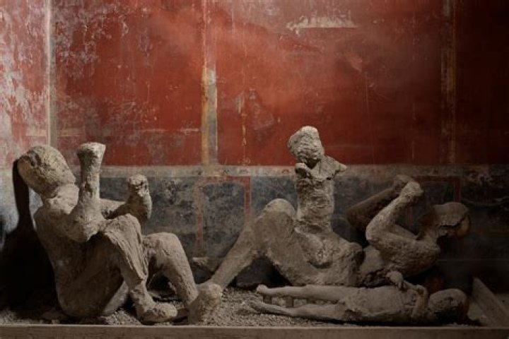How deep is Pompeii buried?