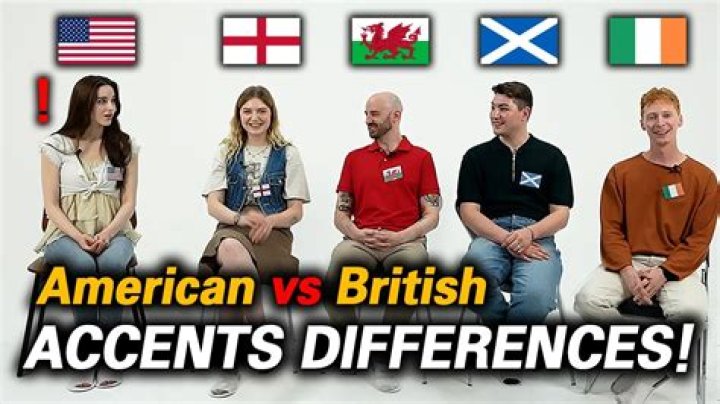 How did Americans lose the British accent?