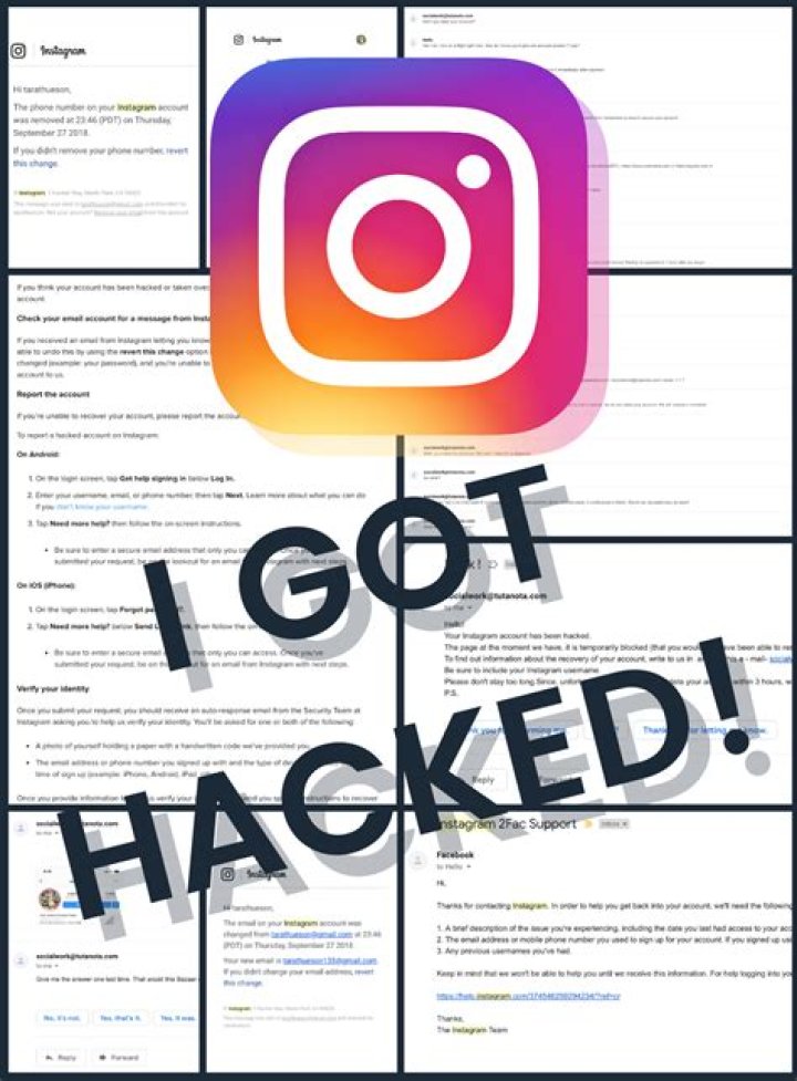 How did I get hacked on insta?