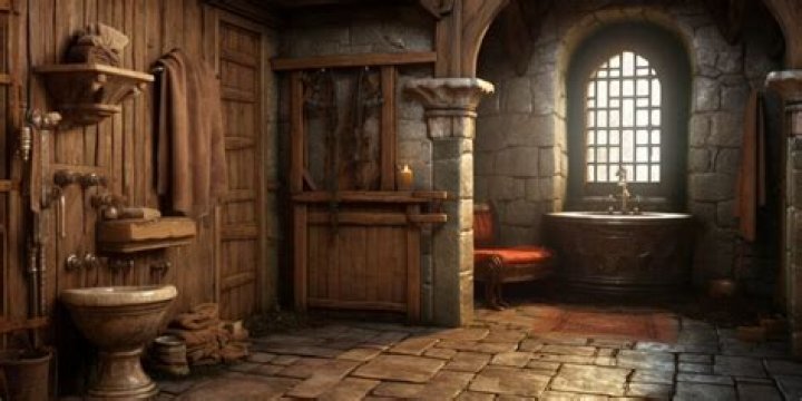 How did medieval shower?