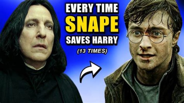 How did Snape know where Harry was in the movie?