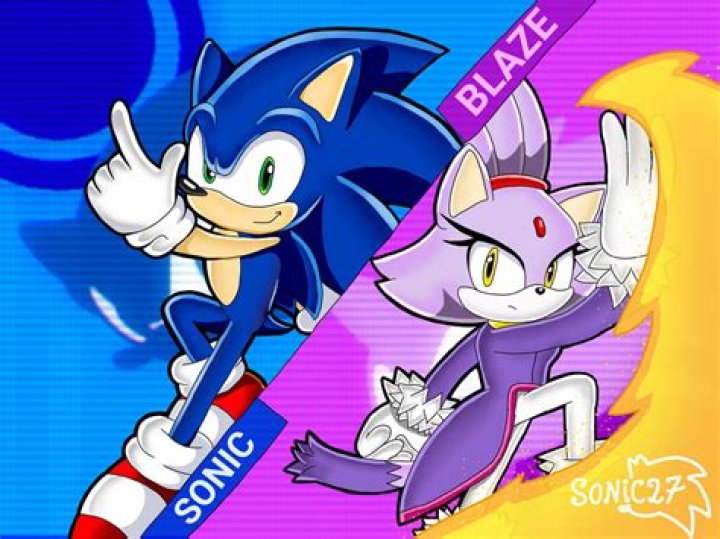 How did Sonic meet blaze?