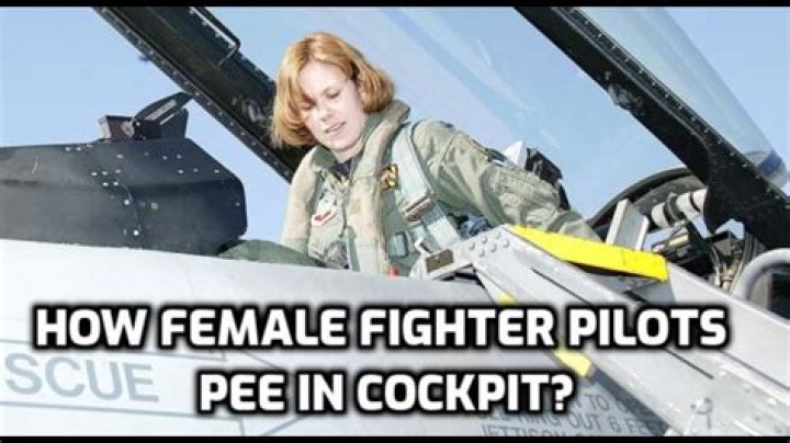 How do female pilots pee?
