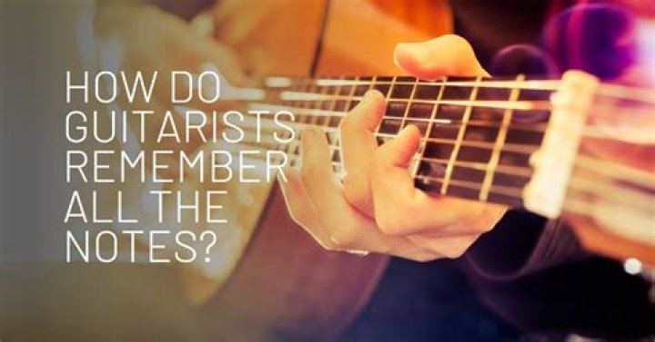 How do guitarists remember so many songs?