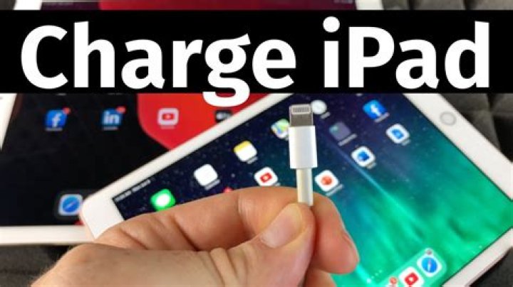 How do I charge my iPad 9th generation?