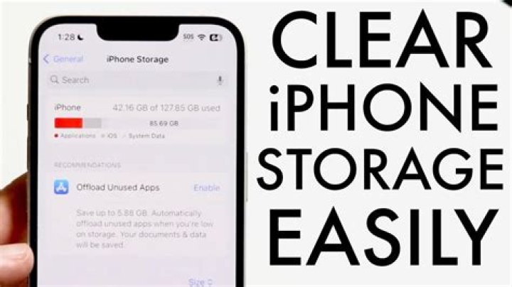 How do I clean my phone Storage?