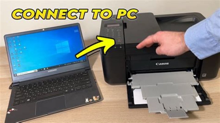 How do I connect a printer to my laptop using an IP address?