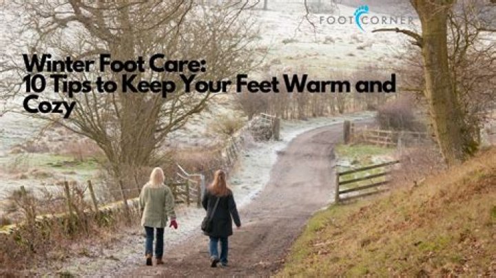 How do I keep my feet warm and dry in the winter?