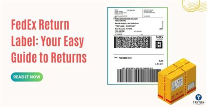 How do I print a return label?