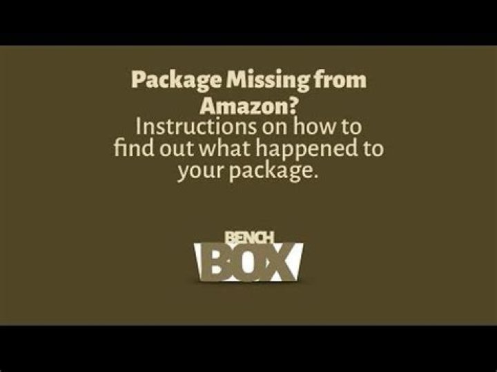 How do I report a stolen Amazon package?